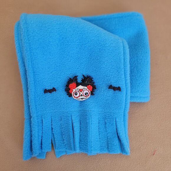 Sugar Skull Halloween 2pc Outfit scarf for 11" Mattel Child Grogu baby yoda Doll - Picture 6 of 8